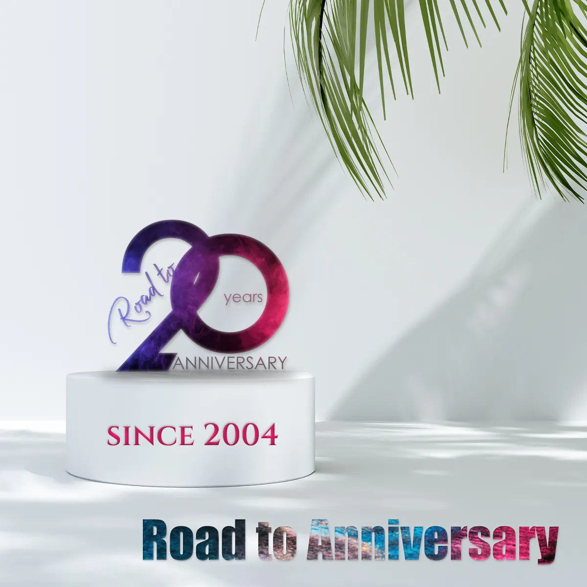 Road to 20th Anniversaryバナー