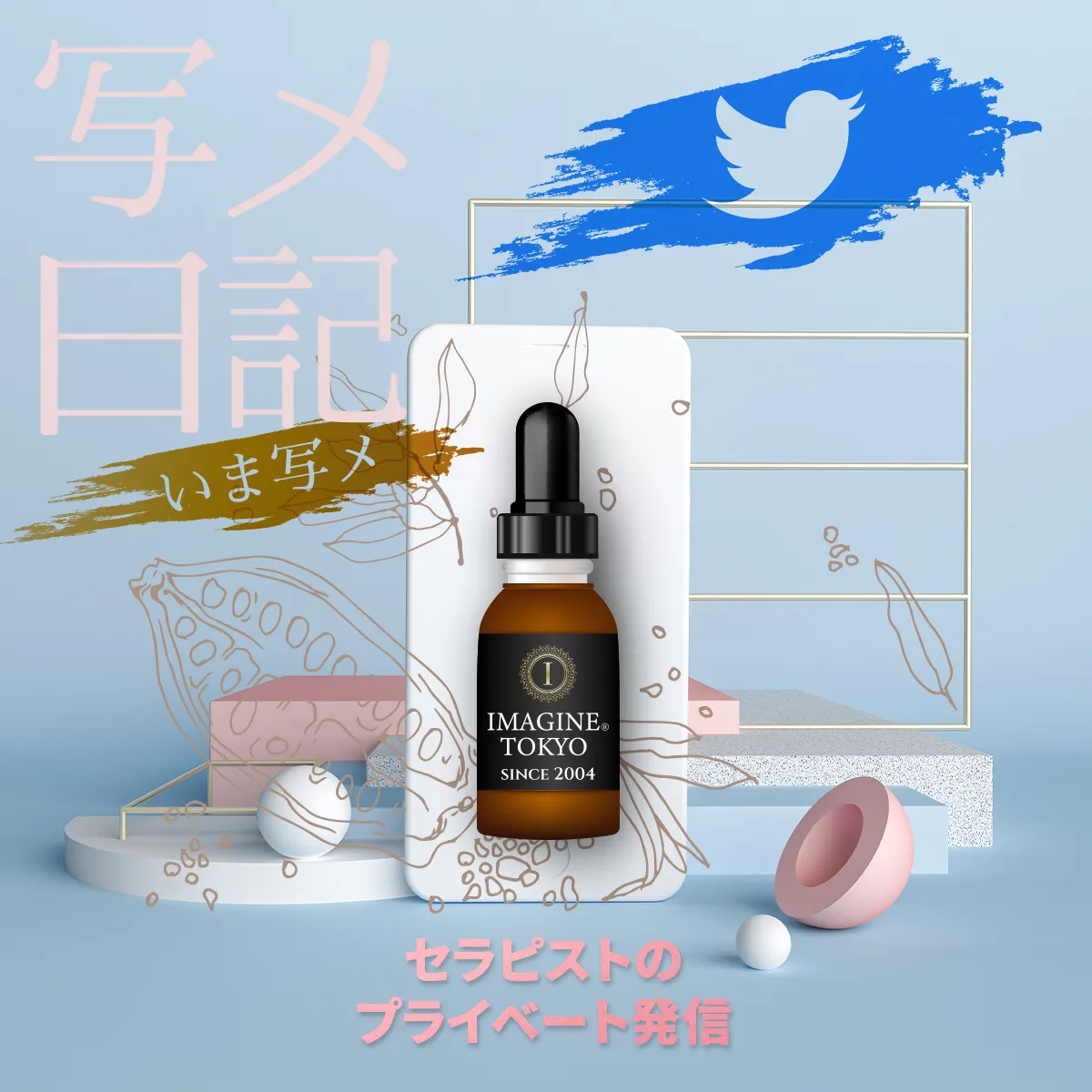 写メ日記&twitterバナー