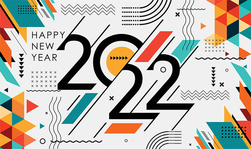 2022年 new year バナー